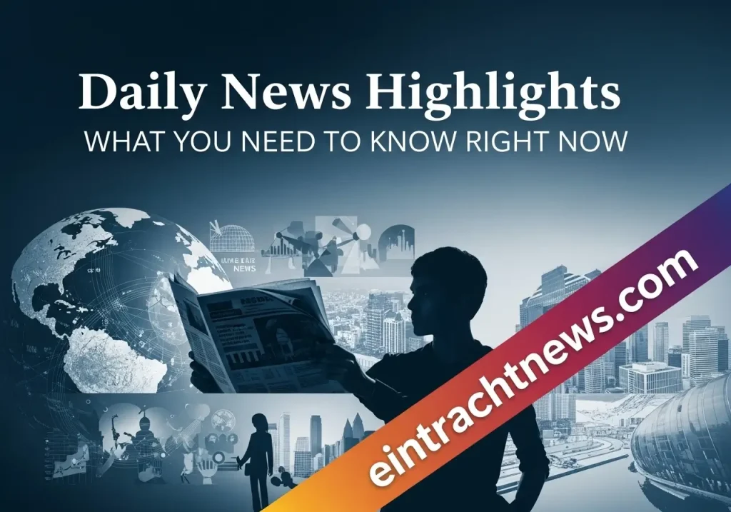 Daily News Highlights | What You Need to Know Right Now Daily News Highlights