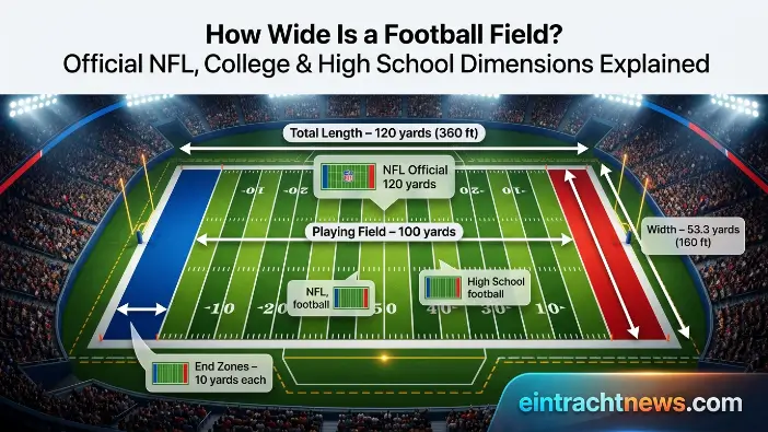 How Wide Is a Football Field