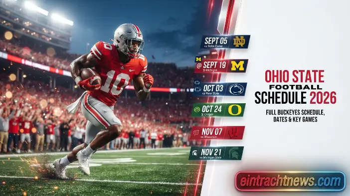 Ohio State Football Schedule