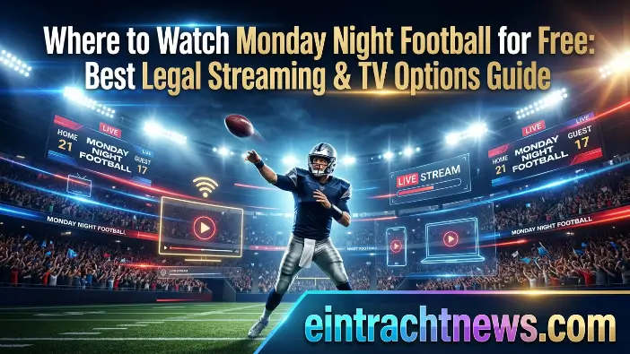Where to Watch Monday Night Football for Free: Best Legal Streaming & TV Options Guide Where to Watch Monday Night Football for Free