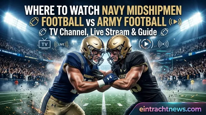 Where to Watch Navy Midshipmen Football vs Army Football