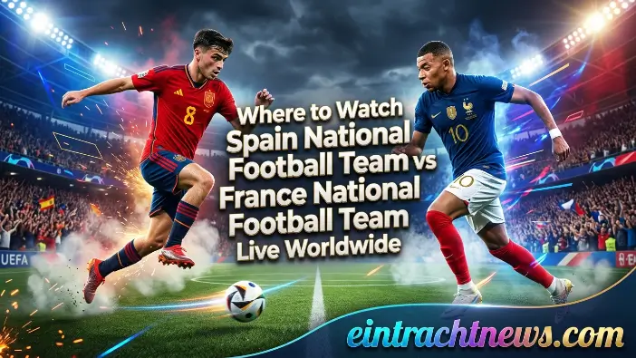 Where to Watch Spain National Football Team vs France National Football Team