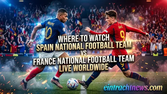 Where to Watch Spain National Football Team vs France National Football Team Live Worldwide Where to Watch Spain National Football Team vs France National Football Team