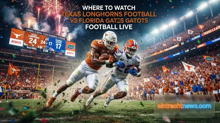 Where to Watch Texas Longhorns Football vs Florida Gators Football