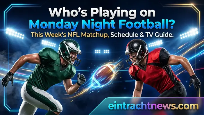 Who’s Playing on Monday Night Football? This Week’s NFL Matchup, Schedule & TV Guide Who's Playing on Monday Night Football