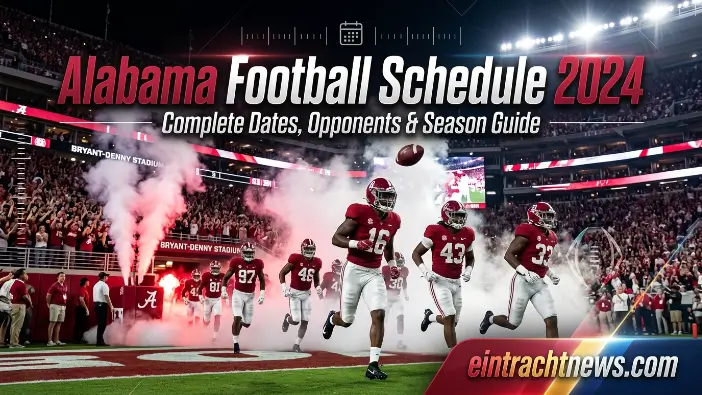 Alabama Football Schedule 2024