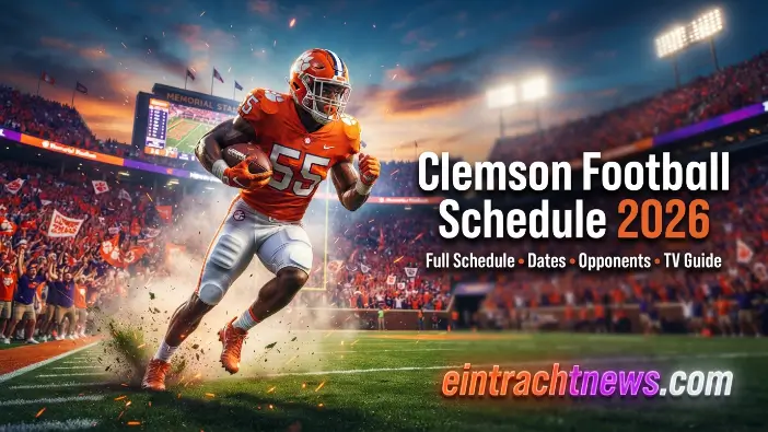Clemson Football Schedule