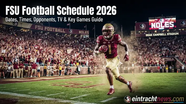 FSU Football Schedule 2026: Dates, Times, Opponents, TV & Key Games Guide FSU Football Schedule