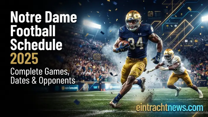 Notre Dame Football Schedule 2025: Complete Games, Dates & Opponents Notre Dame Football Schedule 2025