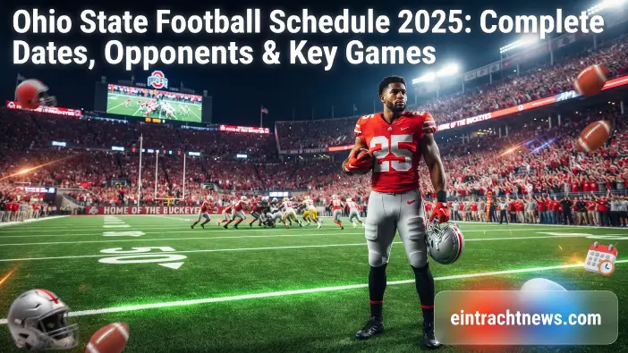 Ohio State Football Schedule 2025