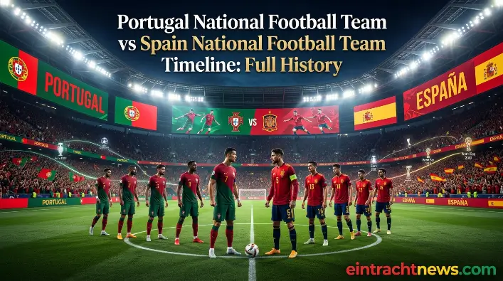 Portugal National Football Team vs Spain National Football Team Timeline: Full History Portugal National Football Team vs Spain National Football Team Timeline