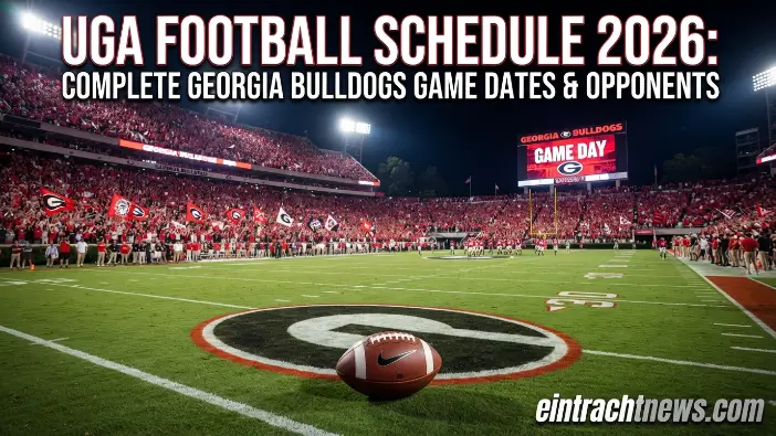 UGA Football Schedule 2026: Complete Georgia Bulldogs Game Dates & Opponents UGA Football Schedule